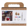 Creativ company http: www.cchobby.nl mini-hobbyset-decoratie-huizen-kleurrijk-1-doos