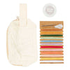 Mini set hobby per ricamo Creativ Company, borsa per trucchi, crema, 1 scatola