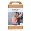 Set hobby ricamo Creative Company, borsa per il trasporto, rosa chiaro, 1 scatola