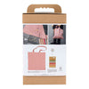 Set hobby ricamo Creative Company, borsa per il trasporto, rosa chiaro, 1 scatola