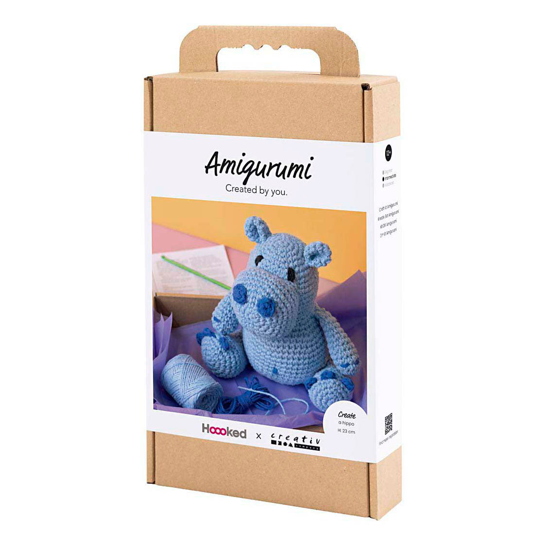 Creativ company hobbyset amigurumi nijlpaard