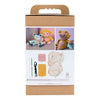 Set hobby Creative Company amigurumi, riccio, rosa chiaro, giallo caldo, 1 scatola