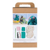 Set hobby Creativ Company amigurumi, cucciolo, rosa pastello, turchese scuro, 1 scatola