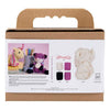 Creativ company http: www.cchobby.nl hobbyset-amigurumi-vos-zwart-plum-1-doos