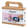 Set hobby Creative Company amigurumi, ape, colori pastello, 1 scatola