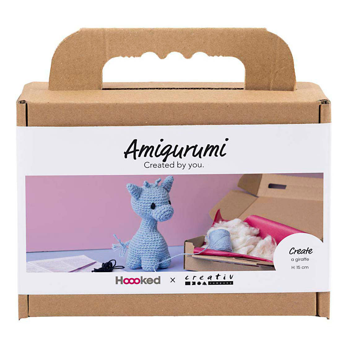 Creativ company hobbyset amigurumi giraf