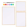 Creativ company set canvas panelen, kleurrijk, 1 doos