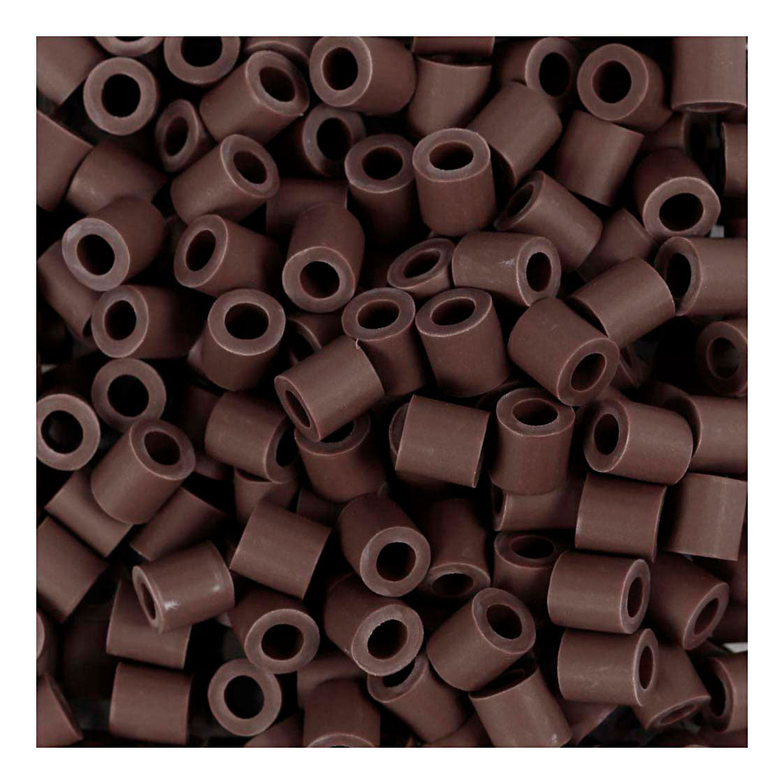 Creativ company nabbi biobeads 5x5mm marrone - 1000 pz.