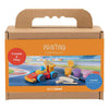 Creativ company mini hobbyset houten raceauto schilderen