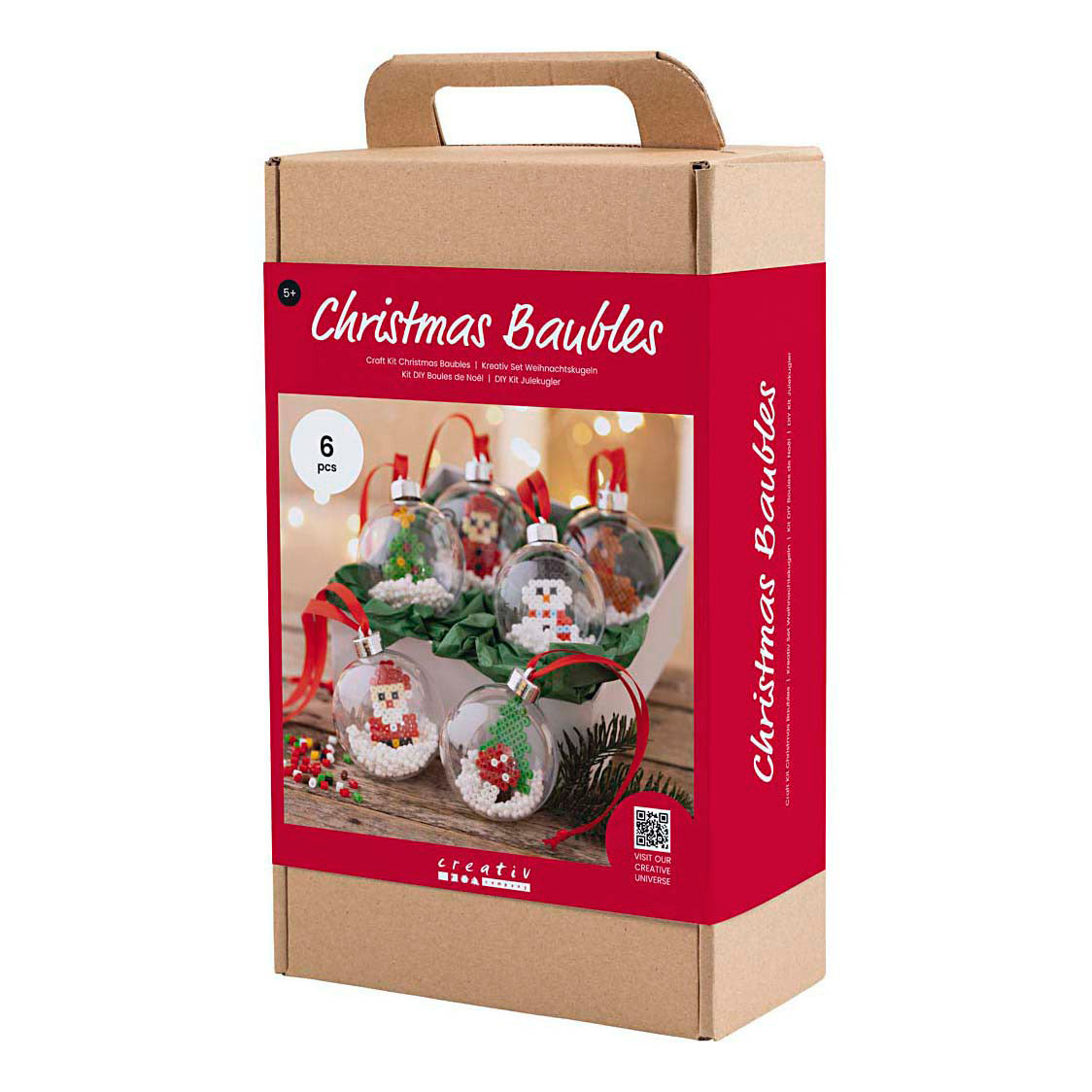 Set hobby Creative Company Palline di Natale, perline, 1 scatola