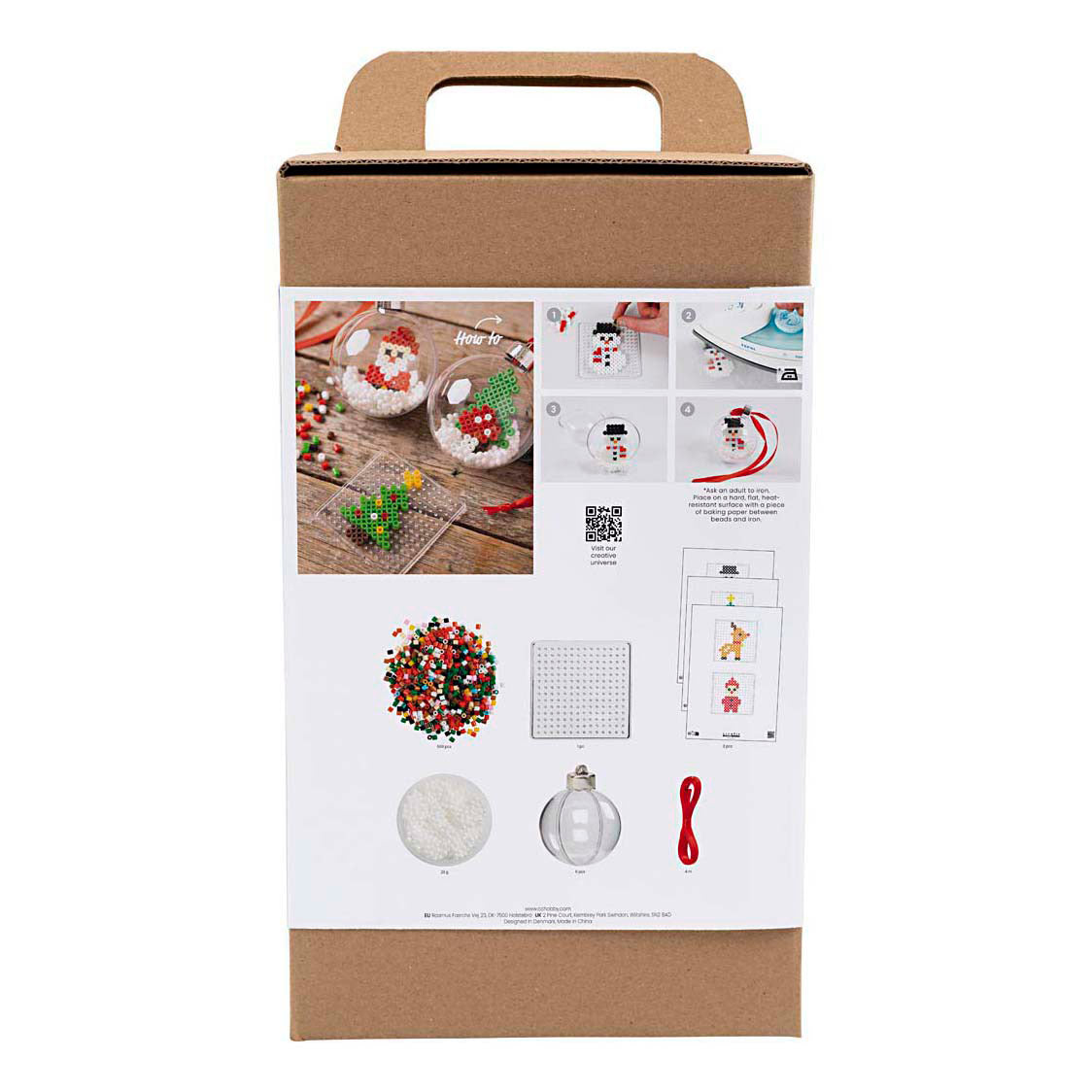 Set hobby Creative Company Palline di Natale, perline, 1 scatola