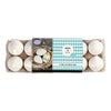Uova Creative Company, h: 6 cm, bianco, 12 pezzi 1 scatola