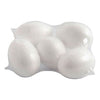 Uova Creative Company, h: 6 cm, bianco, 5 pezzi 1 scatola
