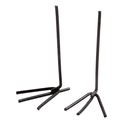 Zampe di gallina Creativ Company, h: 5 cm, l: 2 cm, nero, 10 paia 1 scatola