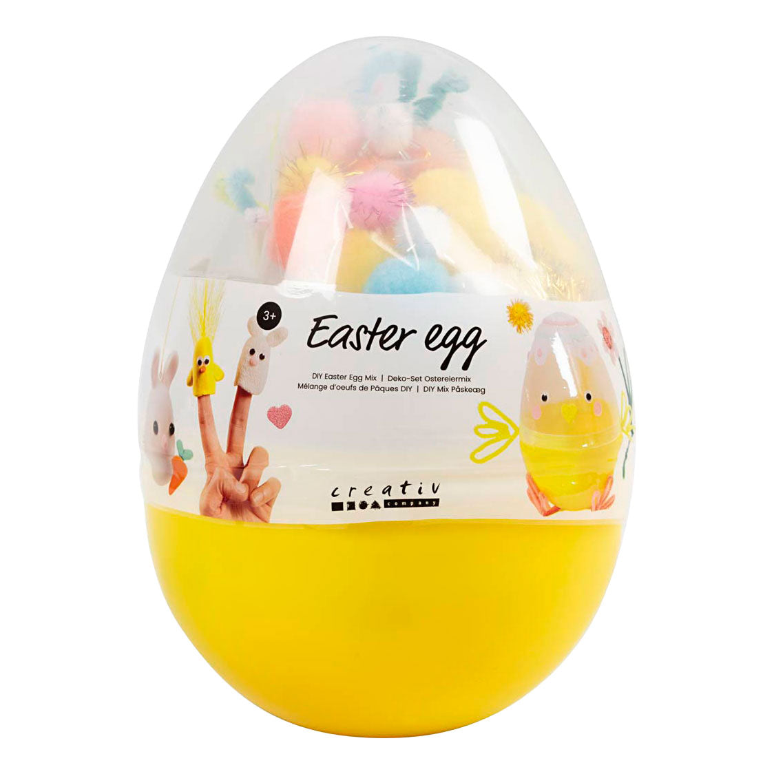 Scatola creativa Creativ Company Uovo di Pasqua, h: 19 cm, d 14 cm, 1 pezzo