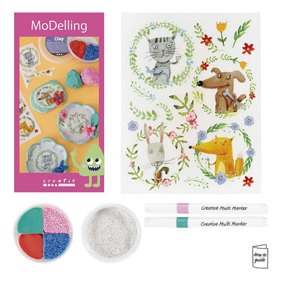 Azienda creativa my craft station scultura, vari colori, 1 scatola