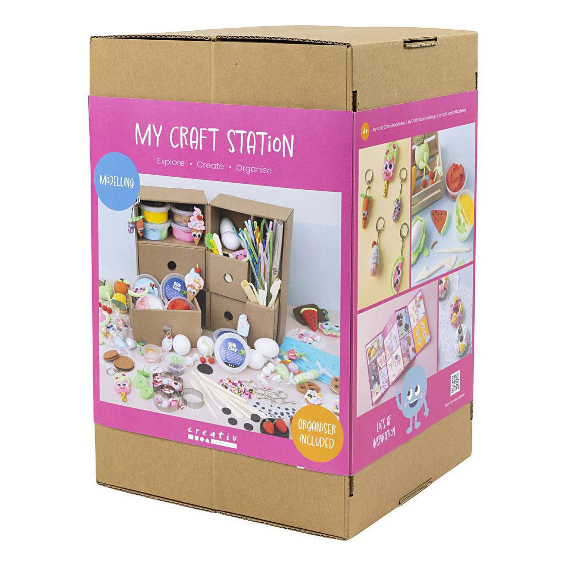 Azienda creativa my craft station scultura, vari colori, 1 pezzo 1 scatola