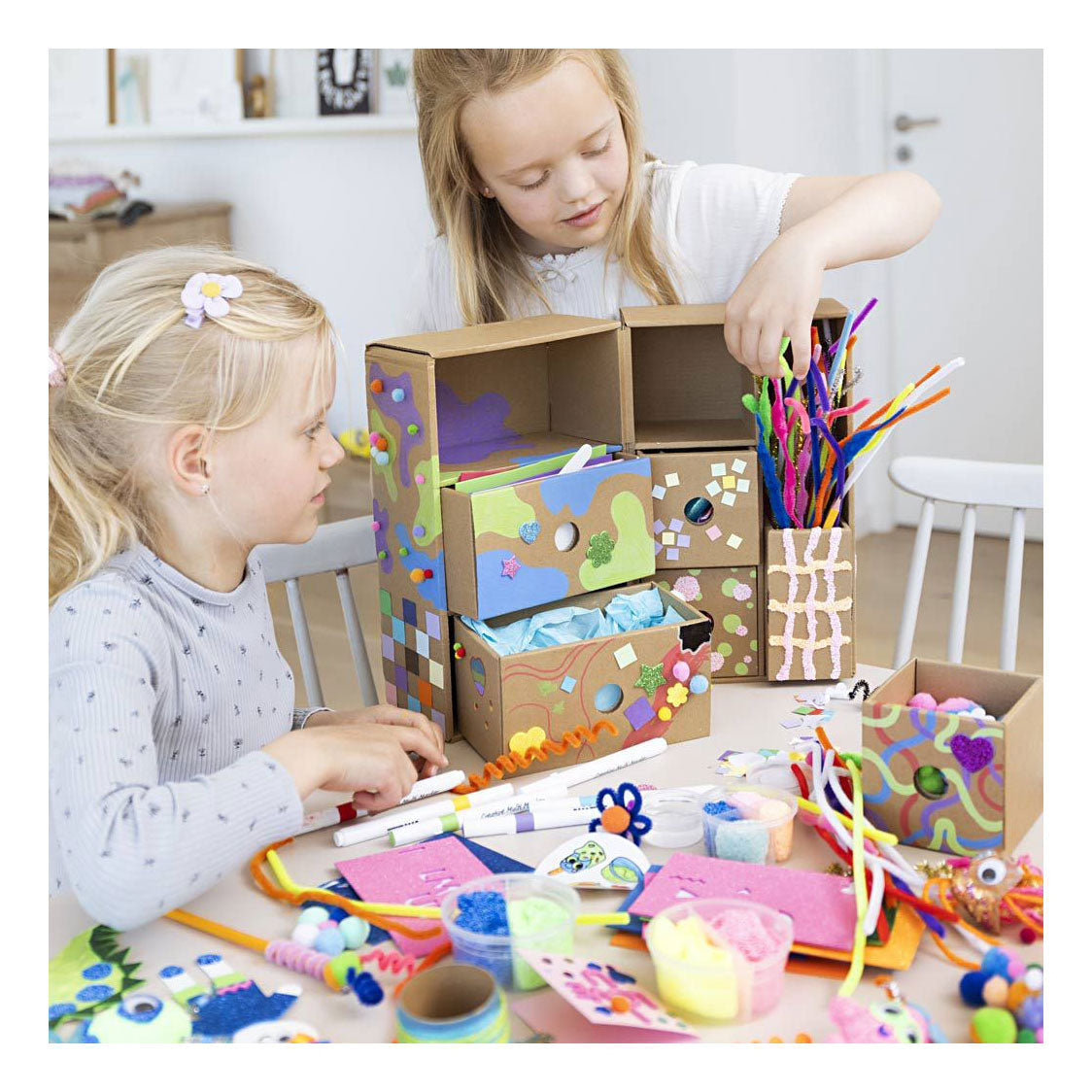 Azienda creativa my craft station scultura, vari colori, 1 pezzo 1 scatola