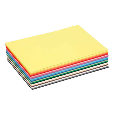 Cartoncino colorato Colortime, a5, foglio 148x210 mm, 180 gr, colori vari, 300 fogli vari 1 scatola