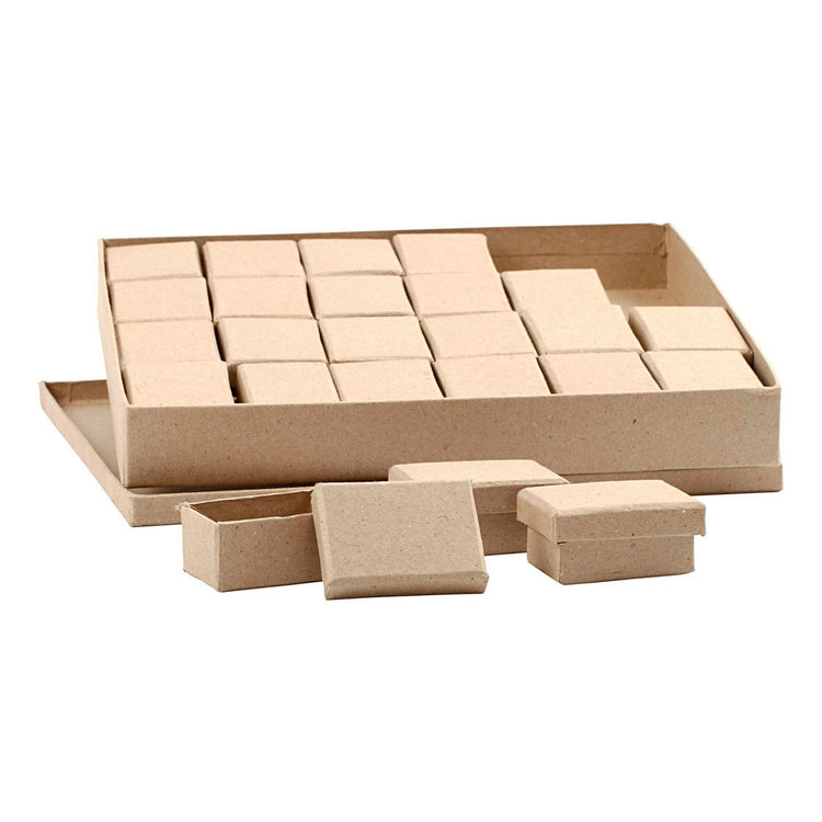 Creativ company kartonnen dozen 5x7cm - 24st.