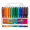 Pennarelli Colortime, larghezza tratto 5 mm, colori extra, 12 pezzi, 1 scatola