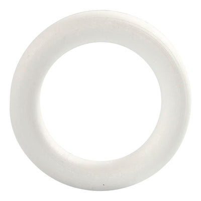 Anello Creative Company, misura 12 cm, spessore 20 mm, bianco, 1 pezzo