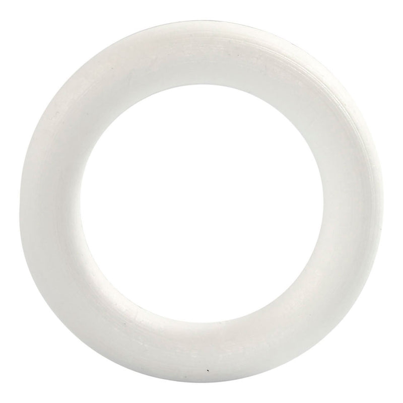 Anillo Creativ Company, medida 12 cm, grosor 20 mm, blanco, 1 unidad