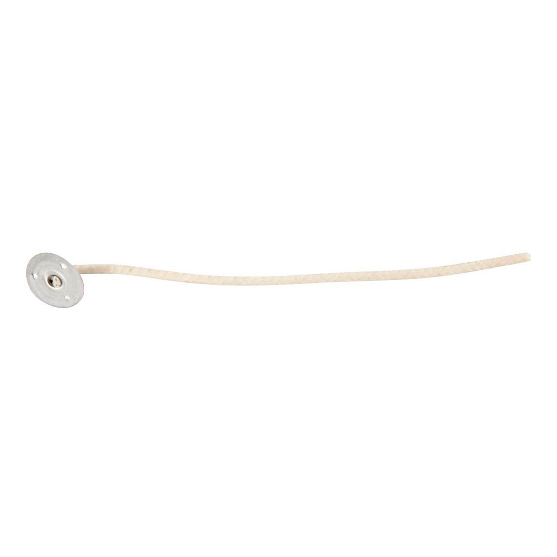 Mechas para velas en soporte, adecuadas para soportes con un diámetro de 20-65 mm, L: 110 mm, espesor 2 mm, 10 piezas 1 caja