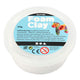 Foam clay ®, glitter, bianco, 35 gr 1 scatola