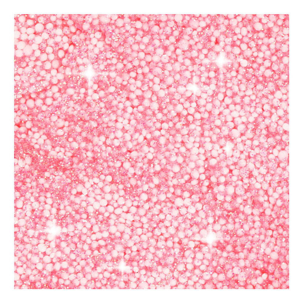 Foam clay ®, glitter, rosso chiaro, 35 gr 1 scatola