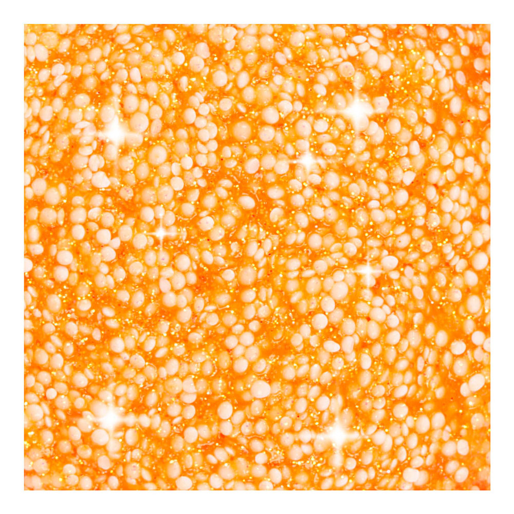 Foam clay ®, glitter, orange, 35 gr 1 box