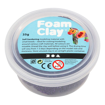 Argilla schiumosa Creativ Company viola - 35gr.