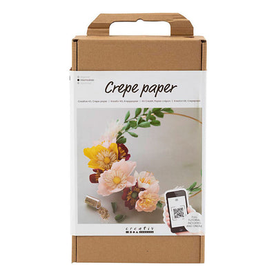Set hobby Creative Company carta crespa, ghirlanda, rapporto crespo: 180%, 1 scatola