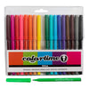 Pennarelli Colortime, spessore tratto 2 mm, vari colori, 18 pezzi, 1 scatola