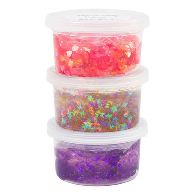 Creativ company sequin clay paars roze - 6x60gr.