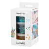 Creativ company sequin clay blauw groen - 6x60gr.