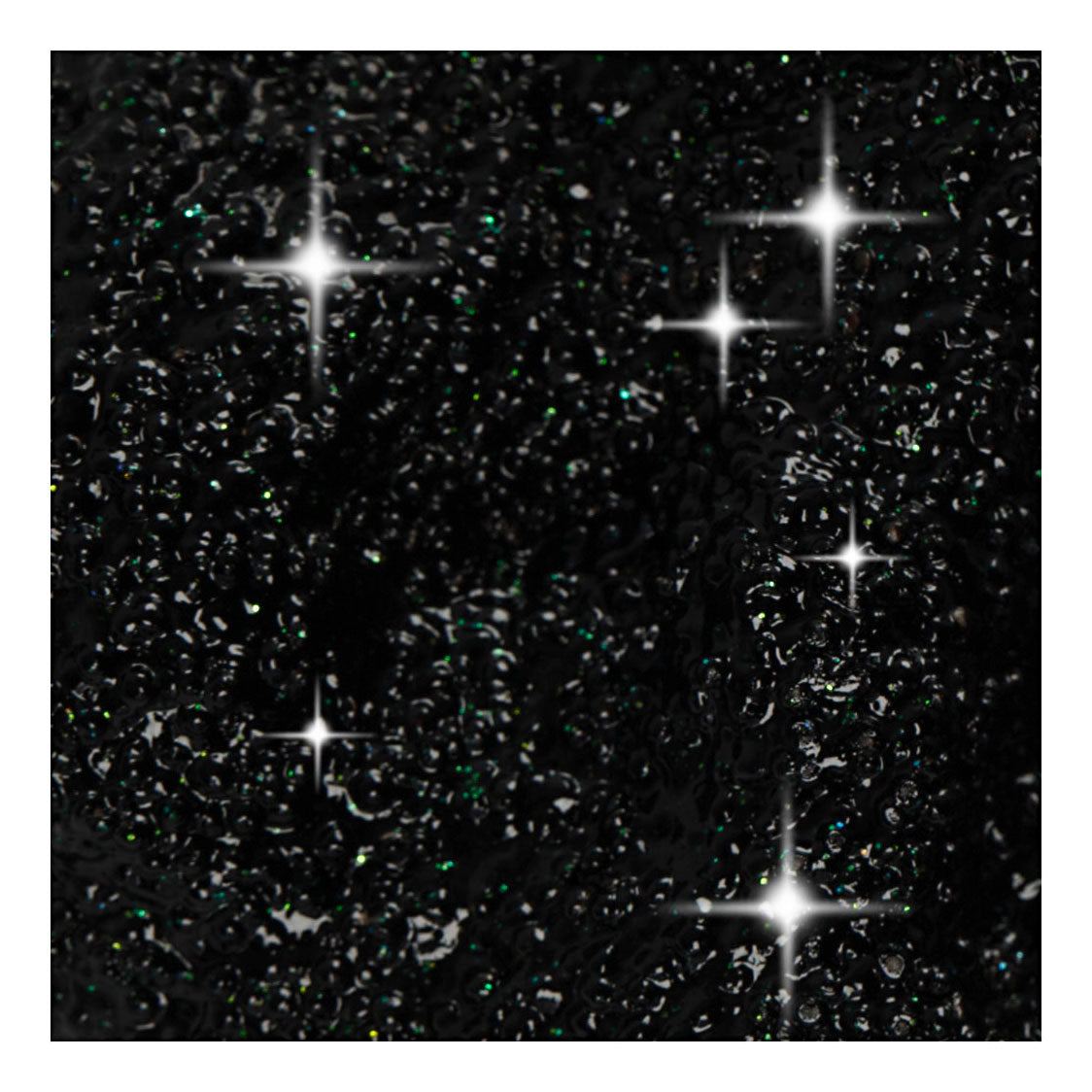 Foam clay ®, black glitter, 35 gr 1 box
