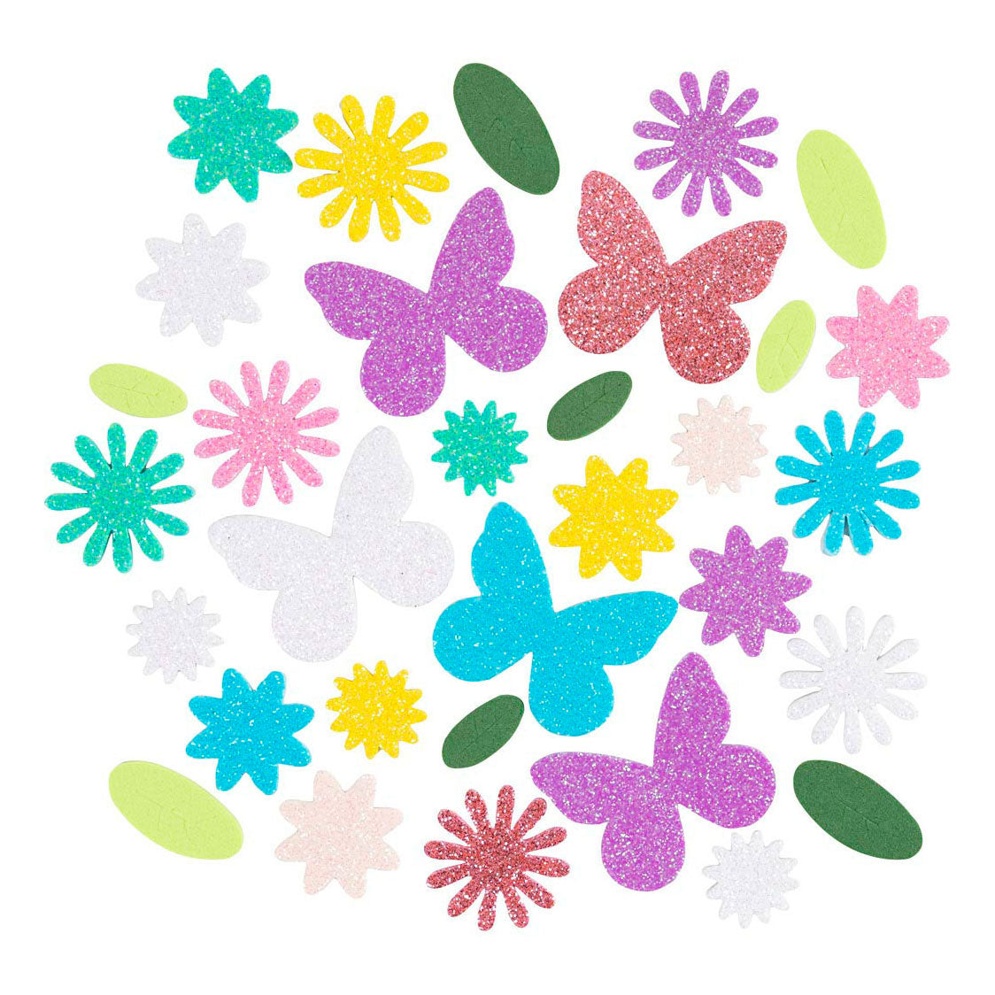 Creativ company foam stickers figuren - 120st.