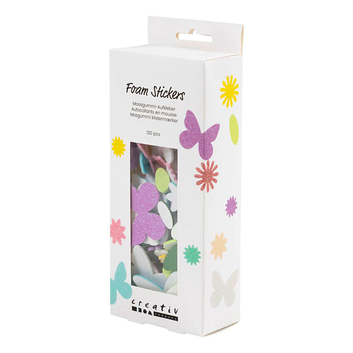 Creativ company foam stickers figuren - 120st.