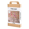 Set hobby Creative Company carta crespa, fiori, colori pastello, 1 scatola