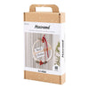 Set hobby Creativ Company macramè, ghirlanda natalizia, verde muschio, rosso Natale, bianco sporco, 1 scatola