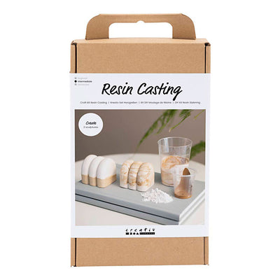 Set hobby Creative Company in resina, statuetta, beige, bianco sporco, 1 scatola