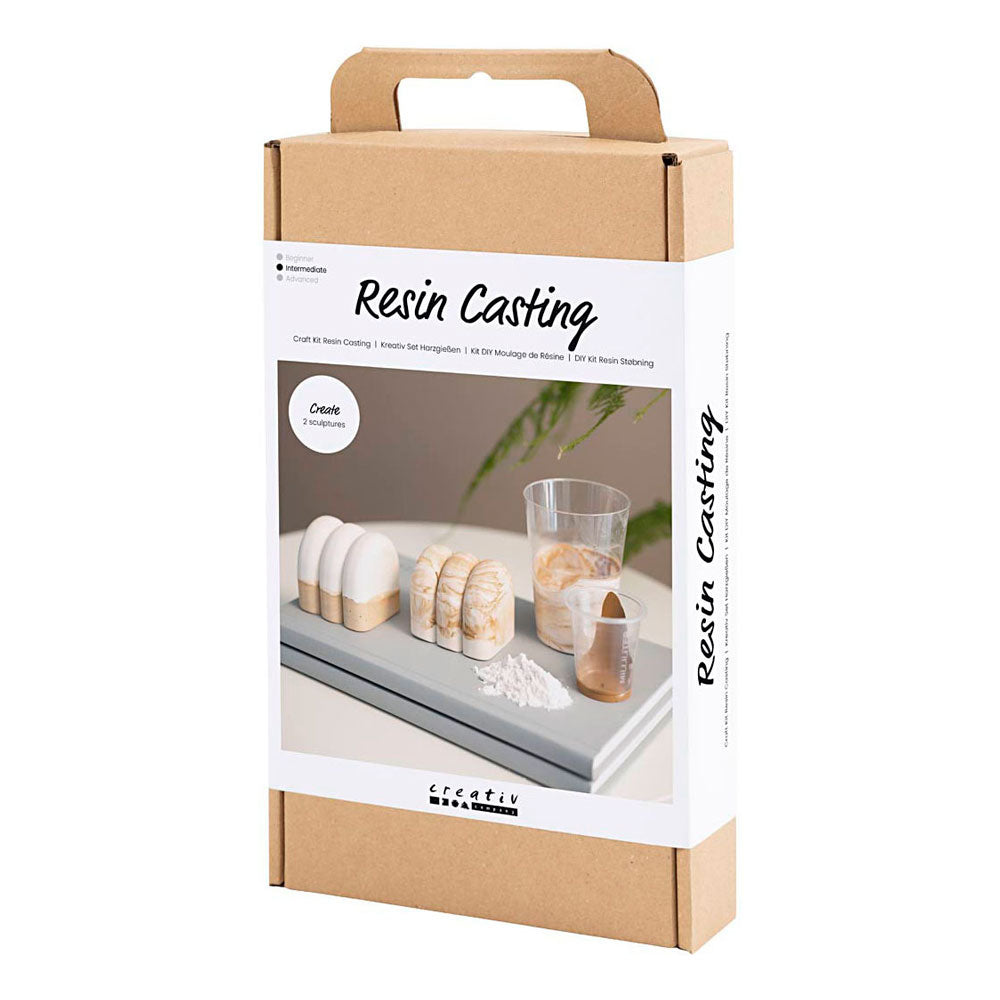 Set hobby Creative Company in resina, statuetta, beige, bianco sporco, 1 scatola