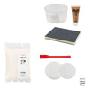 Set hobby Creative Company in resina colata, barattolo con coperchio, beige, bianco sporco, 1 scatola
