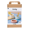 Creativ company hobby set casting, contenedores, azul, rojo, amarillo claro, 1 caja