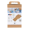 Creativ company hobby set casting, contenedores, azul, rojo, amarillo claro, 1 caja