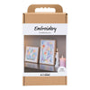 Set hobby Creative Company ricamo, immagini, colori pastello, 1 scatola