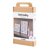Set hobby Creative Company ricamo, immagini, colori pastello, 1 scatola