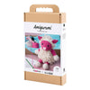 Set hobby Creativ Company amigurumi, pecora, rosa, bianco sporco, 1 scatola