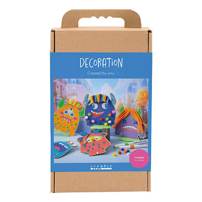 Creativ company hobbyset decoratie - 8 monsters